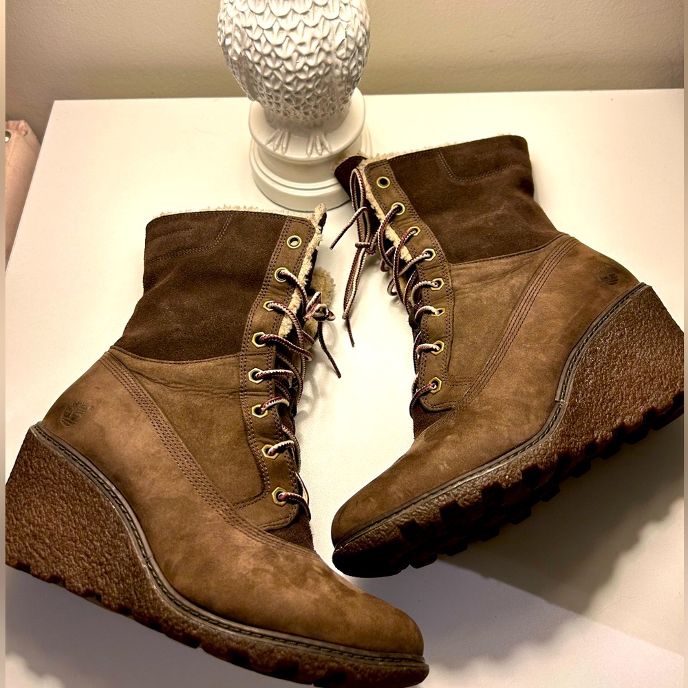 Timberland wedge boot